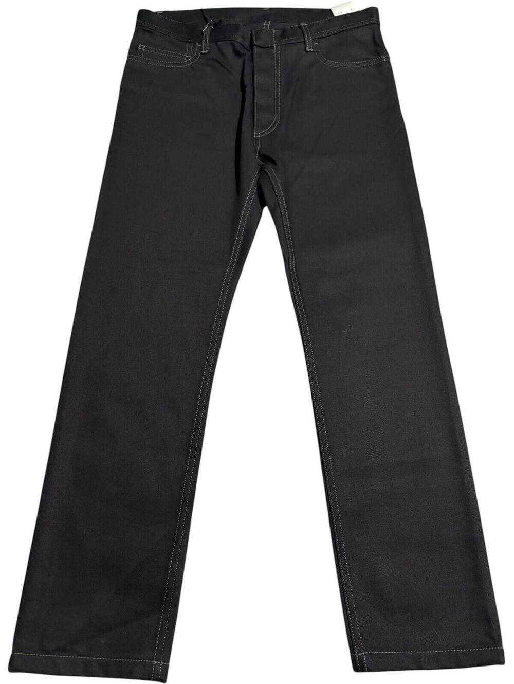 28 Fit 32 NICOLAS ANDREAS TARALIS Straight Cut Jeans Contrast Denim Archive Rick